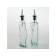 thumbnail image 2 of Juego de rompecabezas de cristal Cruet Set Tablecraft con botellas de vidrio tintado verde de 250 ml, 2 of 2