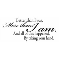 Rienda Libre Graphics - Decomural More Than I Am Love Ws-15643