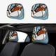thumbnail image 1 of Tennessee Tuxedo y Sus Cuentos Funda Protectora Universal para Reposacabezas de Coche, Funda Elástica para Reposacabezas de Asiento de Auto, Funda de Tela Antipolvo, Accesorios de Interior 2 Piezas, 1 of 6