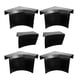 thumbnail image 2 of 6 piezas de revestimientos de mesa de billar, revestimientos de bolsillo para mesa de billar, 4 esquinas, para mesa de billar Snooker (negro), 2 of 5