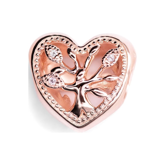 Charm Pandora Family Tree Heart Openwork