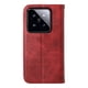 thumbnail image 5 of Funda Flip FOXDOCK para Xiaomi 14 Pro , Estilo Billetera con Diseño Rombo, Correa de Mano y Soporte, Uso Diario, 5 of 6