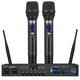 thumbnail image 1 of Sistema de Micrófonos Pyle PDWM813BK Inalámbrico con Bluetooth, 1 of 7