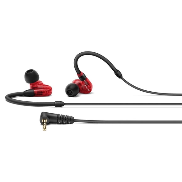 Monitor de audio intraural Sennheiser 508942 con cable rojo