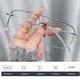 thumbnail image 2 of Gafas de doble haz de luz azul, gafas para computadora con bloqueo UV, lentes transparentes, gafas de metal., 2 of 5