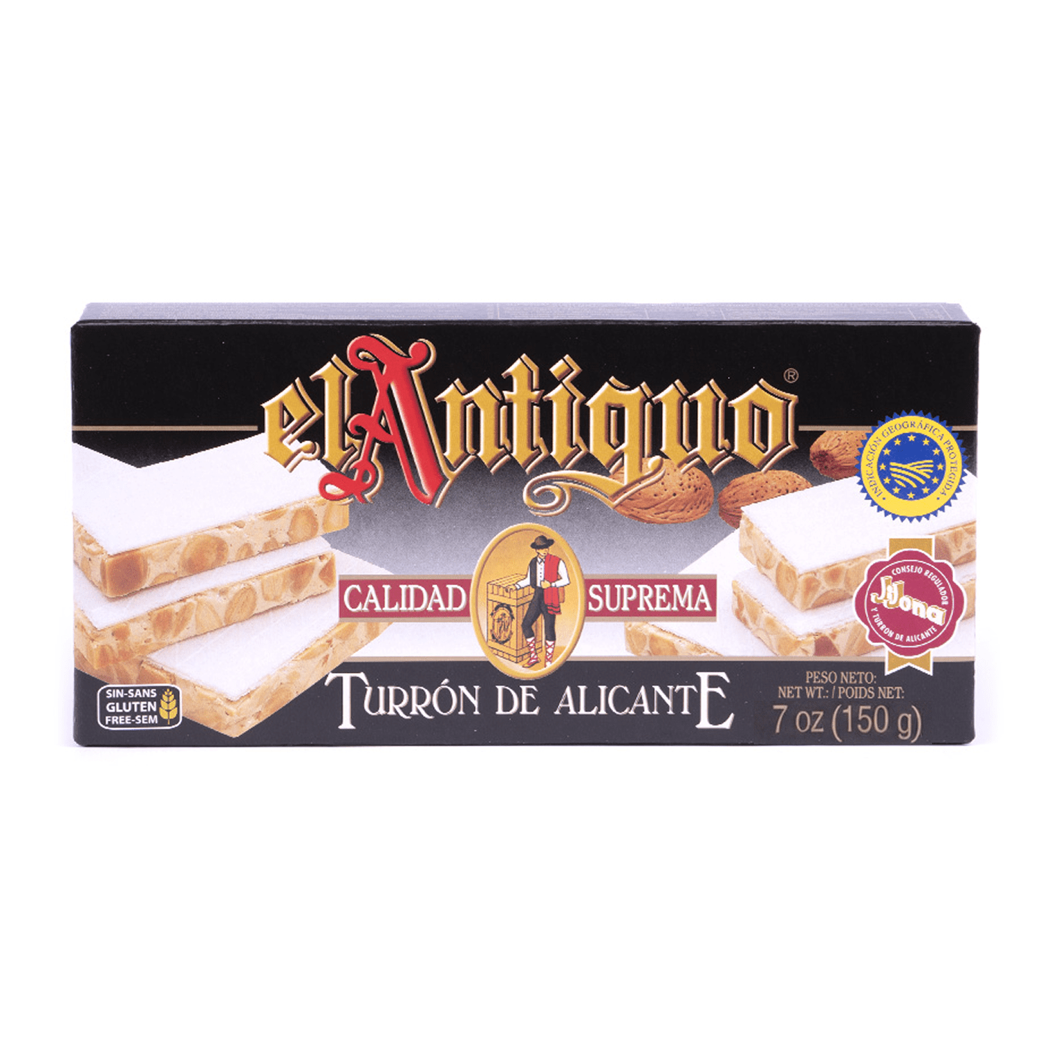 Turrón De Alicante El Antiguo 1 X 150 Gr