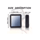thumbnail image 2 of Batería portátil externa 20000mAh, 2 puertos USB, solar, color blanco, 2 of 3