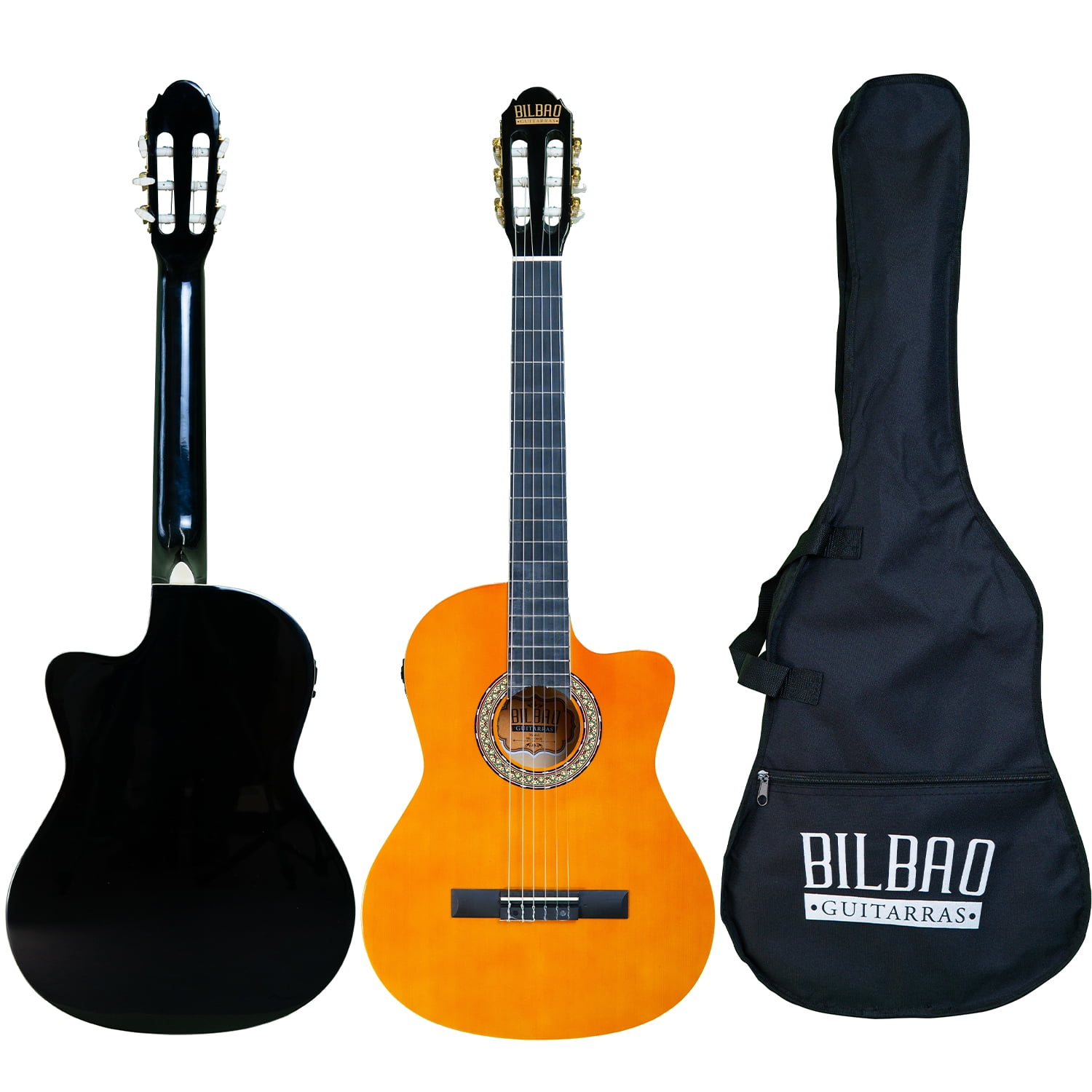 Guitarra Electroacústica Bilbao Bil-700ce-nt + Funda