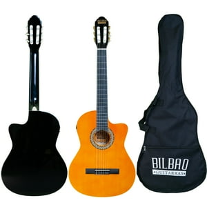 Guitarra Electroacústica Bilbao Bil-600Ce-Nt + Funda
