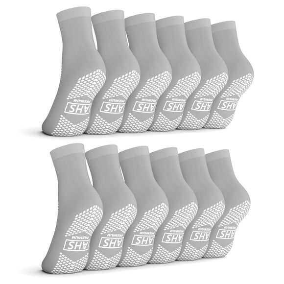 Calcetines antideslizantes AMERICAN HOSPITAL SUPPLY Premium Grey XXL