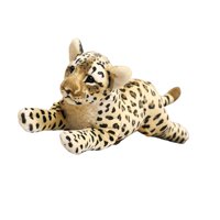 Magideal - Animales De Peluche De Dibujos Animados, Juguete De Animales De Peluche, Almohada Para Dormir, Muñeca Para Dormitorio, Sofá, Decoración, Regalo , Leopardo 48Cm