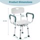 thumbnail image 5 of Silla de ducha giratoria ajustable Aidwaygo con capacidad de 400 lb, 5 of 8