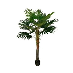 Mobii - Planta Artificial Decorativa Palmera 140 Cm Verde Talla Única