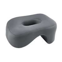 Bothyi - Almohada De Espuma Viscoelástica Para La Siesta En La Oficina, Para El Almuerzo Escolar, Para Estudiantes, Color Gris Oscuro