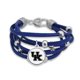 thumbnail image 1 of Pulsera FTH Kentucky Wildcats de 19 cm con cuentas de plata, 1 of 1