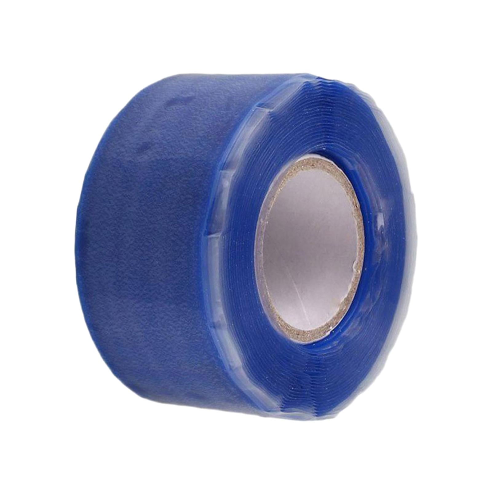 Magideal - Cinta De Silicona Autofundible, Cinta De Silicona Para Plomería, Cinta De Sellado A Prueba De Fugas Impermeable, Cinta De Agarre De Silicona, Cinta De Azul