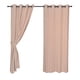 thumbnail image 1 of Set de 2 Cortinas SunOut Lisas Argolla 140x220 Beige, 1 of 3
