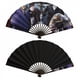 thumbnail image 5 of La Familia Addams Abanico Plegable Chino, Abanico de Mano de Poliéster Plegable, Abanicos para Baile Fiesta Hogar, Adecuado para Hogar, Oficina, Fiesta, 5 of 6