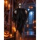thumbnail image 1 of Decoración Calavera Colgante de Halloween con Capa Rasgada, 1 of 6