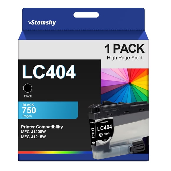Cartuchos de tinta Stamsky LC404 compatibles con Brother MFC-J1205W