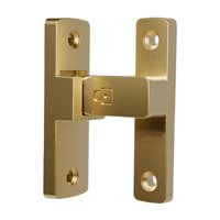 Bothyi - Cerradura De Puerta Protectora De Pestillo De Puerta De 90 Grados Para Baño Puerta Corredera De Granero Baño Dorado