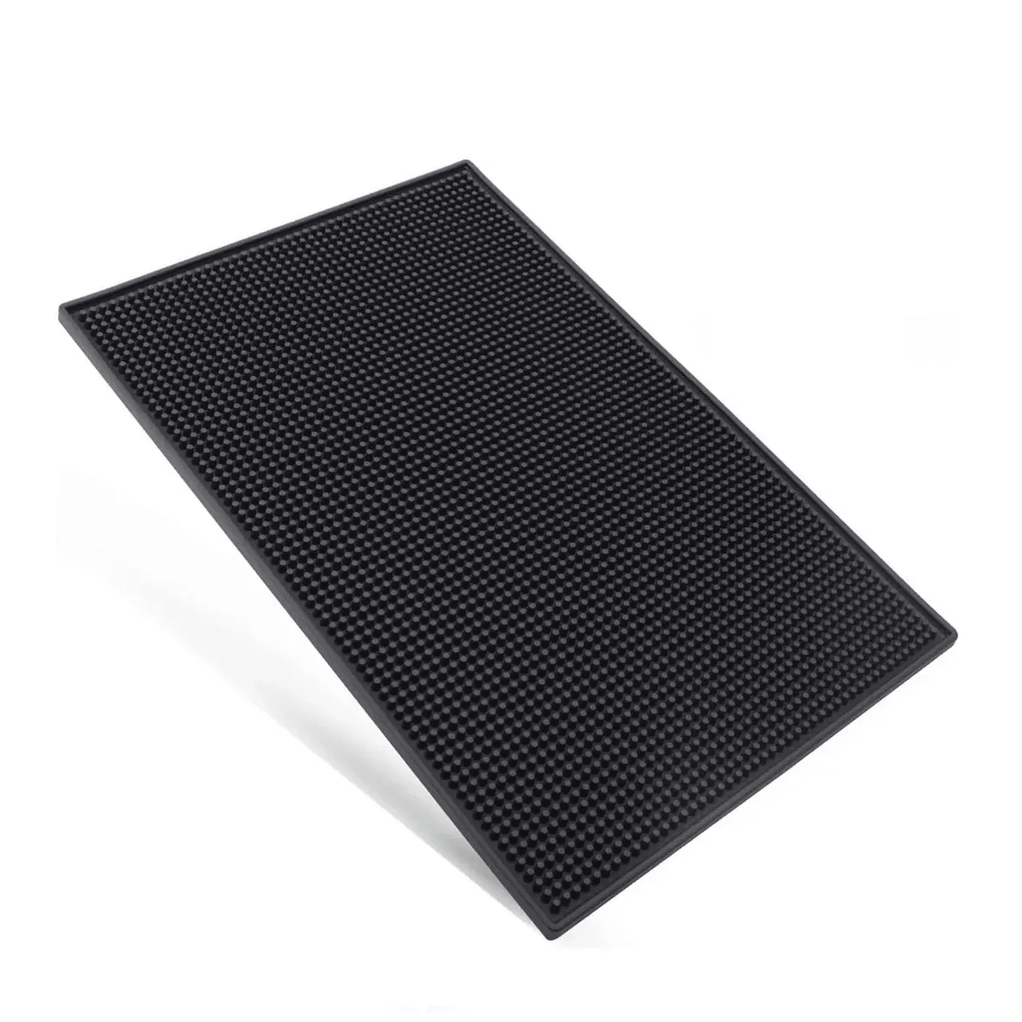 Tapete Escurridor Para Bar Belug Trastes Fregadero Cocina 45x30cm Rectangular Negro