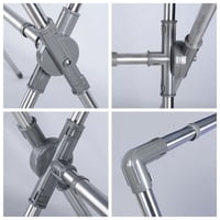 Genérico - Perchero Tendedero Plegable Ropa Seca Acero Inoxidable Lau