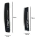 thumbnail image 2 of X4 Tope De Puerta Goma Simple Adhesivo Tuning Parachoques, 2 of 2