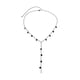 thumbnail image 1 of Collar Con Colgante único, Collar De Cadena Con Abalorio Para Novia De Aniversario, Lentejuelas Negras, 1 of 5