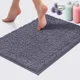 thumbnail image 3 of suxuMhao Alfombra de Chenilla,19.69 X 31.50in(50 X 80cm)Gris Claro, Alfombra para Dormitorio,Alfombra Lavable,Alfombra para Baño,Alfombra Lavable a Máquina,Duradera,Alfombra Suave para Uso en el, 3 of 5