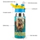 thumbnail image 3 of Escalofríos Botella de Agua con Tapa Pop Top de Un Toque, Acero Inoxidable, a Prueba de Fugas, para Deportes, Botella Infantil azul 12 oz, 3 of 6