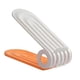 thumbnail image 3 of 2 Ranuras Para Zapatos, Ahorro De Espacio, Soporte Independiente Para Dormitorio, Baño, Armario, Naranja, 3 of 3