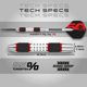 thumbnail image 4 of Dardos de Punta de Acero RED DRAGON 28 g 85 % tungsteno, 4 of 6