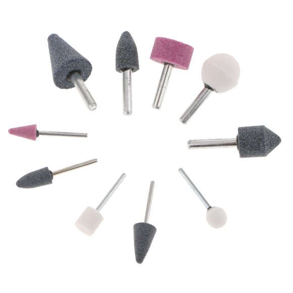 Brocas eléctricas cilíndricas para clavos de 10x6 mm que pulen la cabeza de pulido zp-1008