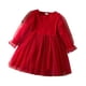 thumbnail image 3 of Vestido Rojo De Navidad Para Ni?as, Decoración Para Fiestas De Juegos De Rol, Suministros Festivos Para 4 A?os, 3 of 5