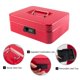thumbnail image 2 of Caja KYODOLED grande con cerradura de combinación roja 25 x 20 x 9 cm, 2 of 7