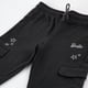 thumbnail image 3 of Pantalón de Buzo Niña Barbie Estrellas Negro, 3 of 4