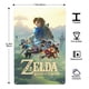 thumbnail image 3 of The Legend of Zelda: Breath of the Wild Cartel de metal, decoración de pared con cartel de metal personalizado, regalos para aficionados, amigos, familia y seres queridos 30x20 cm, 3 of 6