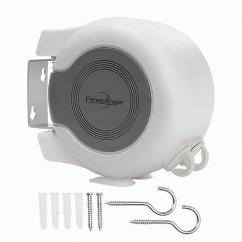 Genérico - Tendedero Retráctil Colgador De Ropa Doble Linea