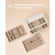 thumbnail image 3 of Caja de Joyas Lolalet Organizador de 3 Niveles con Tapa de Vidrio, 3 of 7