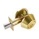 thumbnail image 1 of Cerradura De Puerta Con Pestillo De Seguridad, Moderna Y Redonda, Para Dormitorio, Garaje, Entrada Principal, Color Dorado, 1 of 5