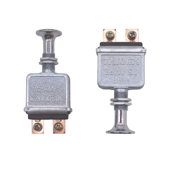 Interruptor de palanca AIB2C 75A 6-28V CC (2 unidades)