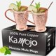 thumbnail image 1 of Juego de vasos de cobre Kamojo Moscow Mule de 16 onzas con revestimiento antiempañamiento, 1 of 9
