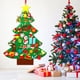 thumbnail image 5 of Set de Árbol de Navidad de Fieltro Garma DIY con 41 Adornos para Niños, 5 of 7