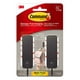 thumbnail image 1 of Wall Hooks Command, color negro mate medio, 2 ganchos y 4 tiras, 1 of 8