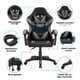 thumbnail image 2 of Silla Gamer Tokio Ergonómica Negro y Gris Reclinable Con Cojines, 2 of 9