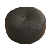 Bothyi - Cojín Para Asiento En El Suelo, Cojín Redondo Para Patio, Futón, Para El Hogar, Balcón, Sala De Estar, Negro