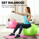 thumbnail image 2 of Pelota de yoga ProBody Pilates Fresh Colors de 75 cm para ejercicio, 2 of 9