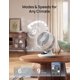 thumbnail image 3 of Ventilador DREO 30 cm Inteligente 9 Velocidades con Control por App y Alcance de 26 m, 3 of 5