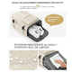thumbnail image 3 of Mochila De Viaje Cabina Avión Impermeable 40lt Zapatos Usb, beige, Puede separar zonas húmedas y secas, con compartimento independiente para zapatos., 3 of 7